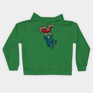 Drone Ninja Kids Hoodie